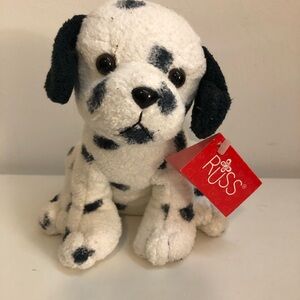Russ Black & White Dalmatian Plush Puppy Toy